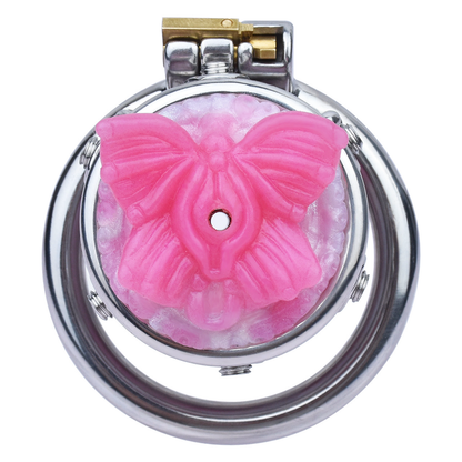 Soft Butterfly Inverted Chastity Cage