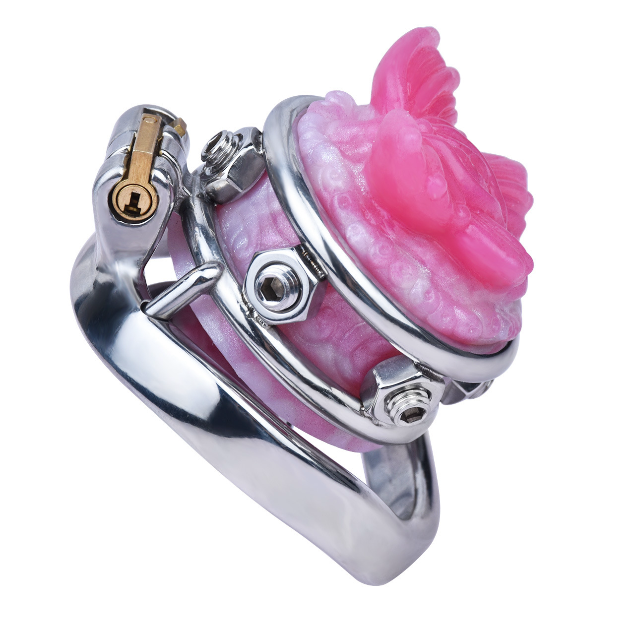 Soft Butterfly Inverted Chastity Cage