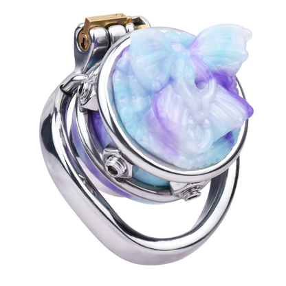 Soft Butterfly Inverted Chastity Cage