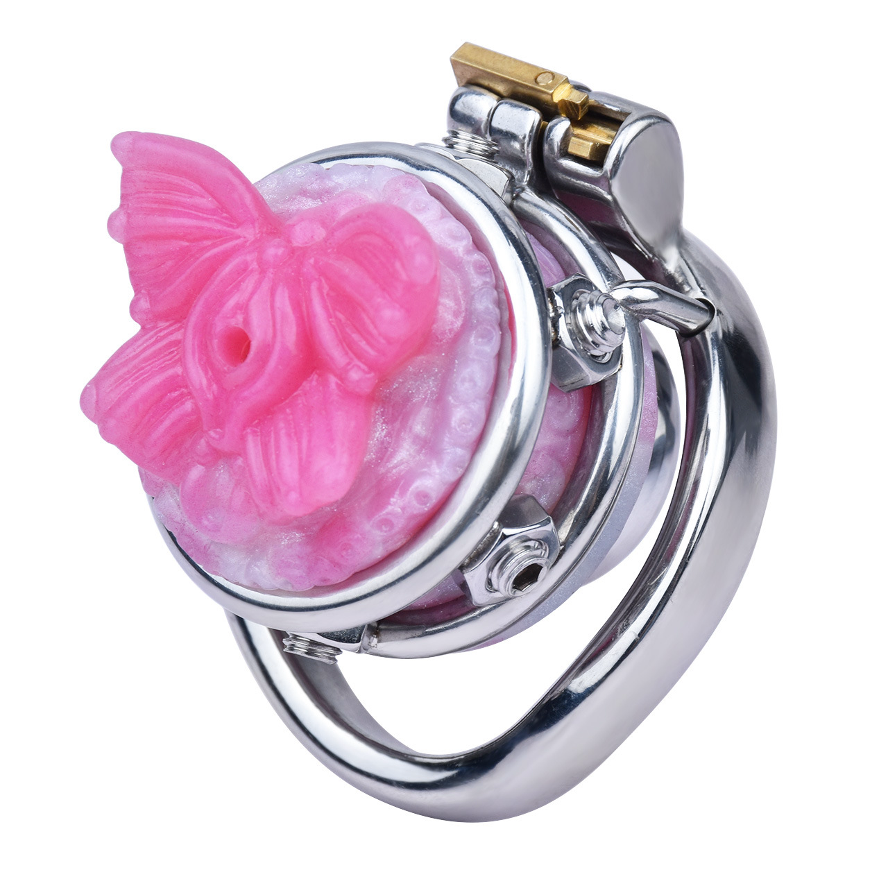 Soft Butterfly Inverted Chastity Cage