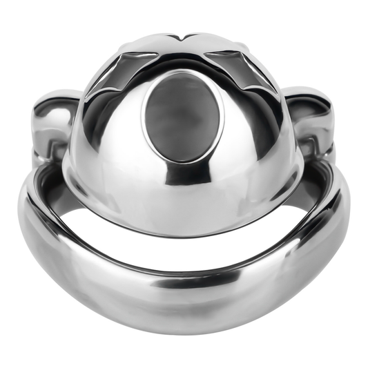 Small Metal Chastity Cage with Black or Pink Soft Pussy Catheter Cock Lock for Men and Sissy