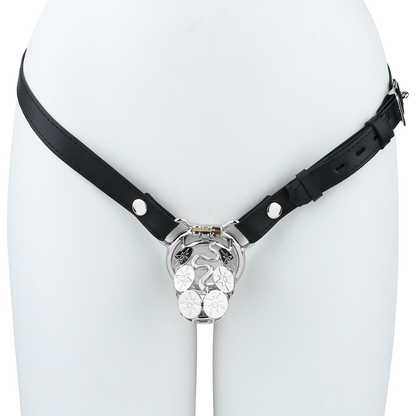 Metal Cobra Chastity Cage with Built-In Lock Short & Long Modern Cock Cage