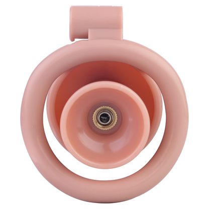 Realistic Clit Chastity Cage with Adjustable Inverted Plug Sissy Chastity Lock