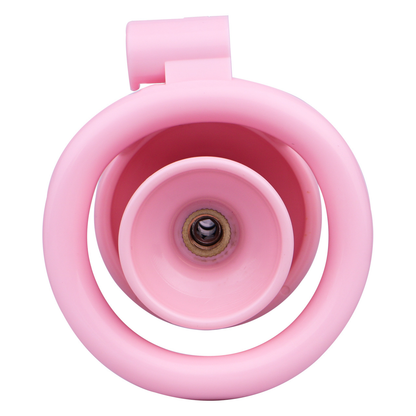 Realistic Clit Chastity Cage with Adjustable Inverted Plug Sissy Chastity Lock