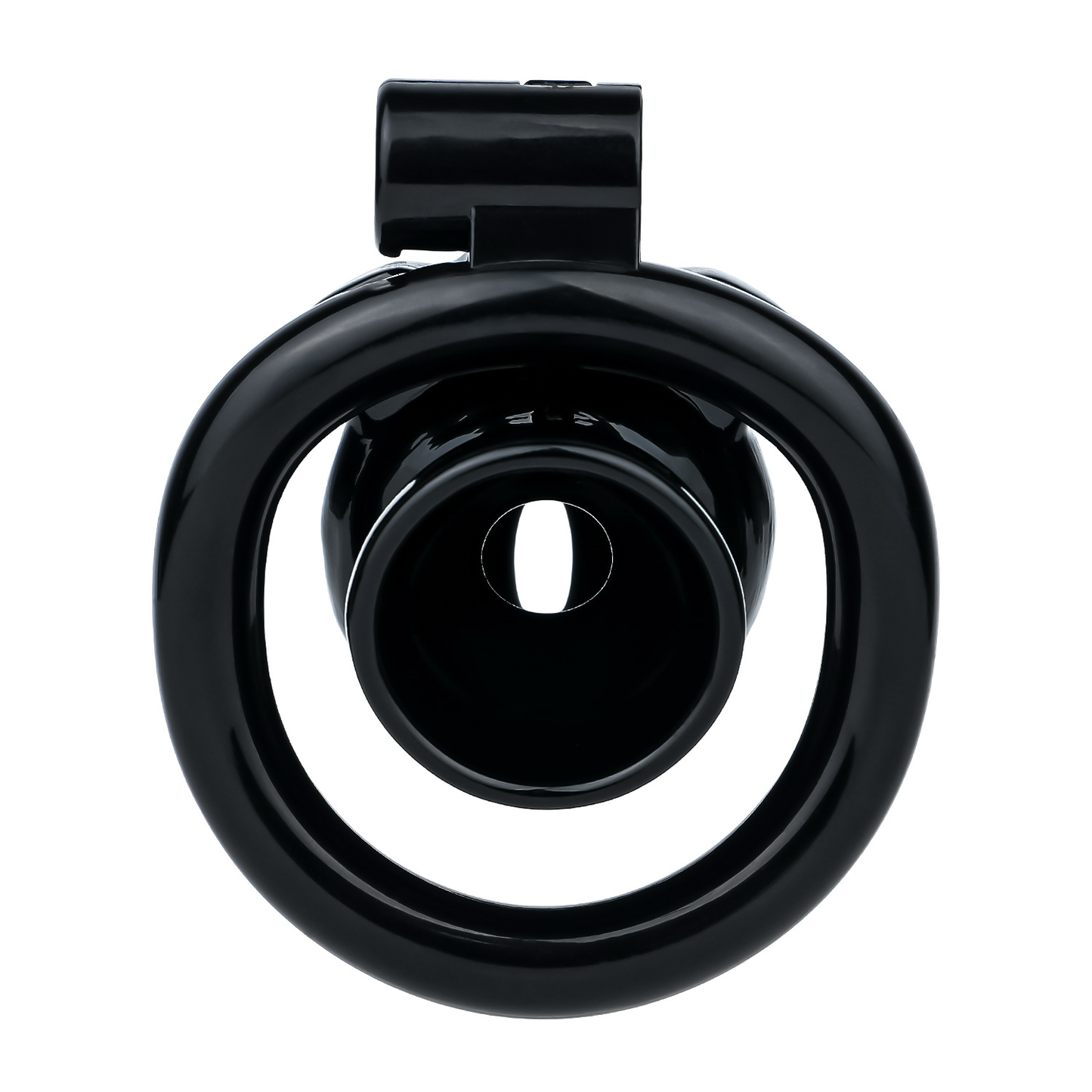 Men's Black Inverted Chastity Cage
