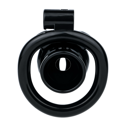 Men's Black Inverted Chastity Cage