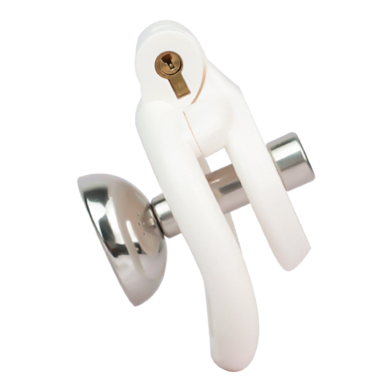 Lightweight Chastity Cage with Removable Silim Inverted Plug and 4 Cock Rings