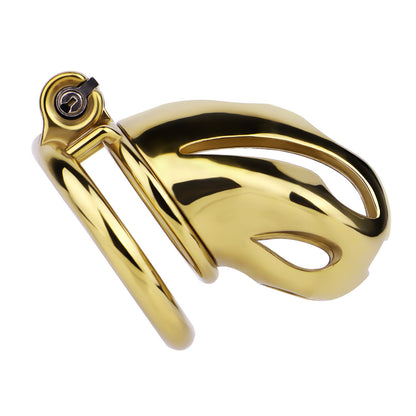 Gold Cobra Peniskäfig mit Schloss
