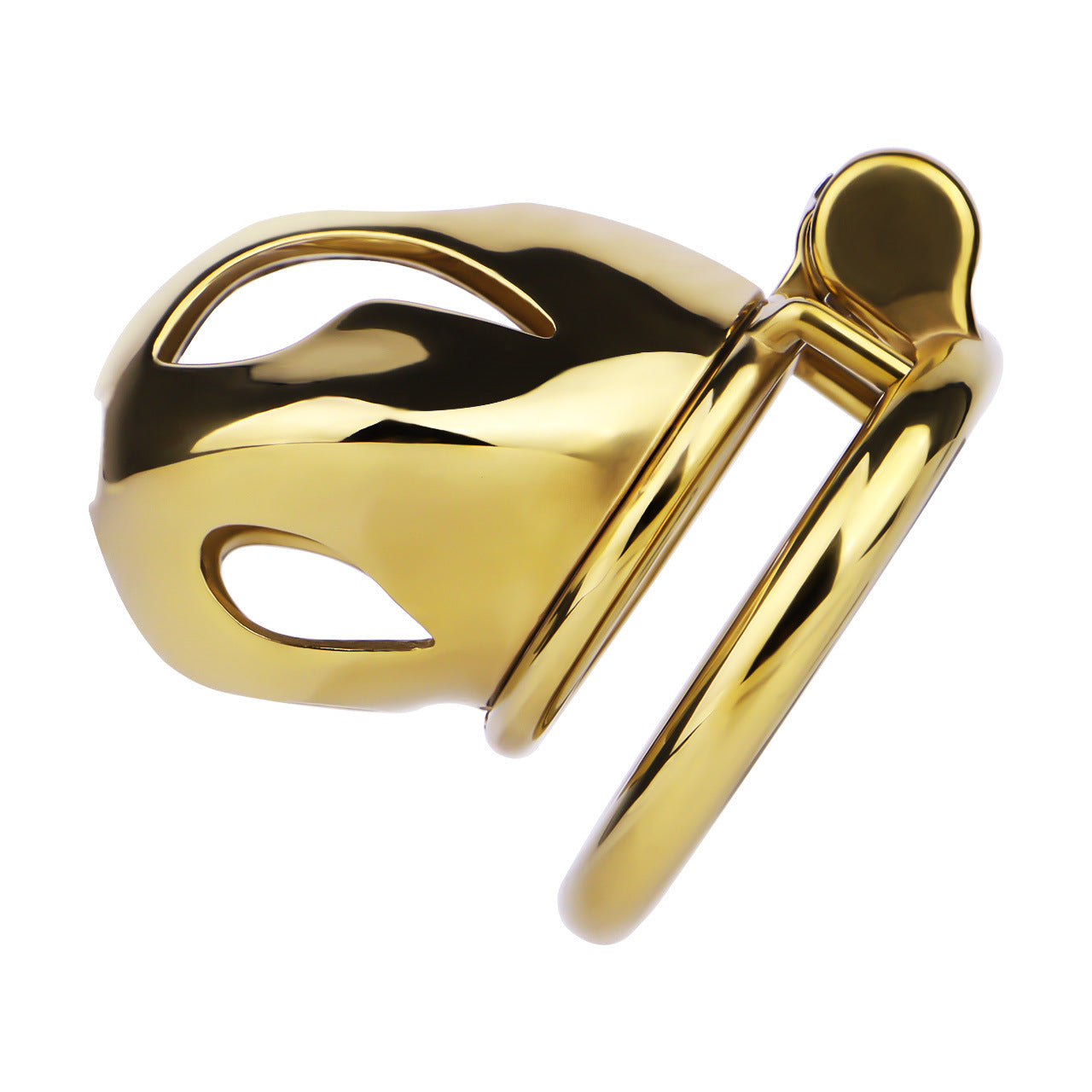 Gold Cobra Peniskäfig mit Schloss