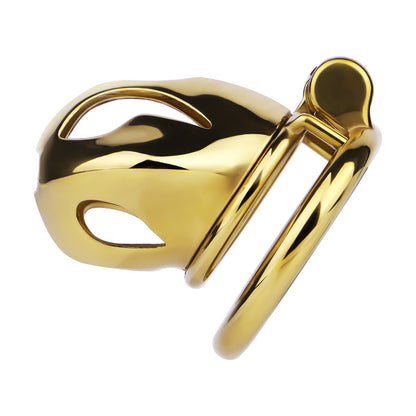 Gold Cobra Peniskäfig mit Schloss