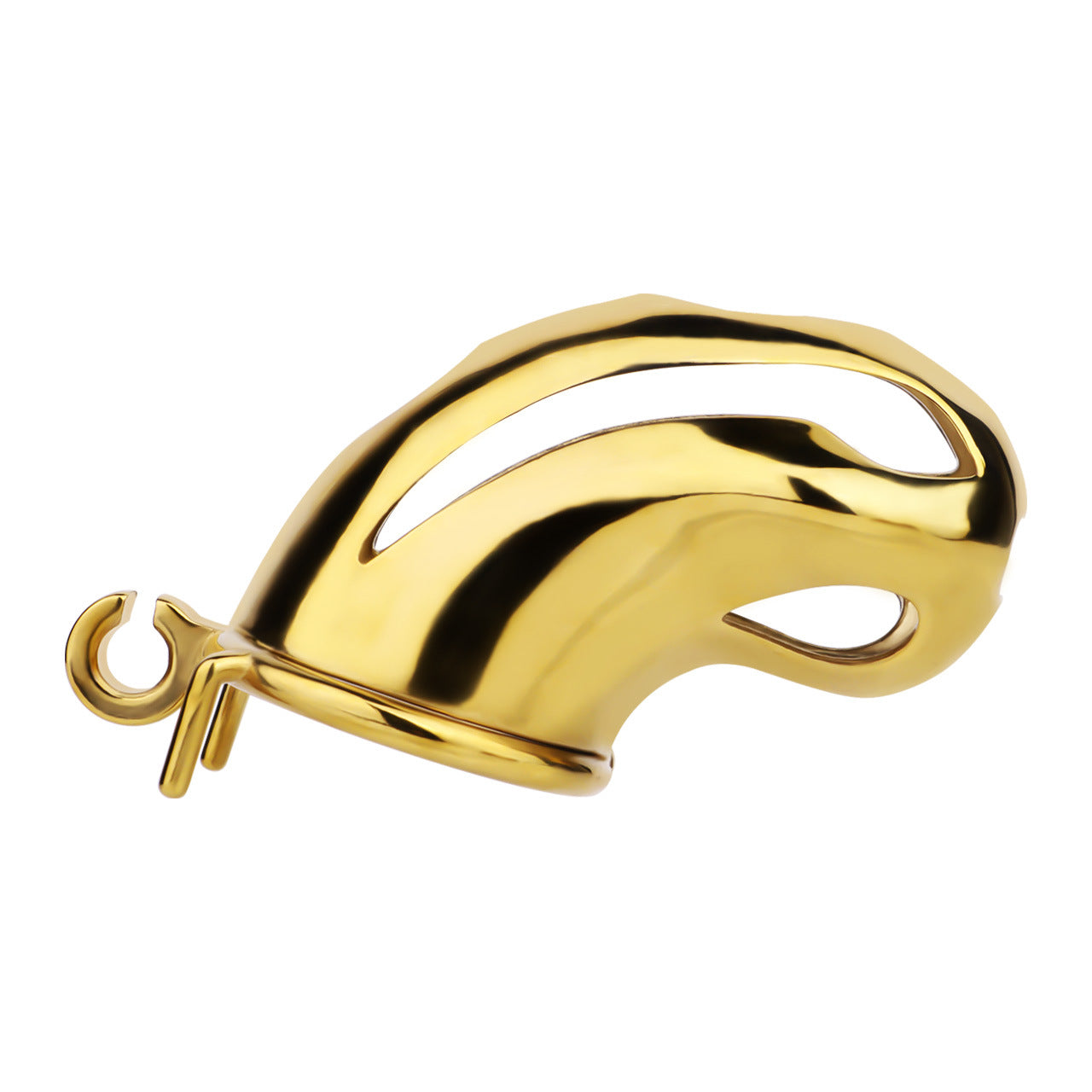 Gold Cobra Peniskäfig mit Schloss