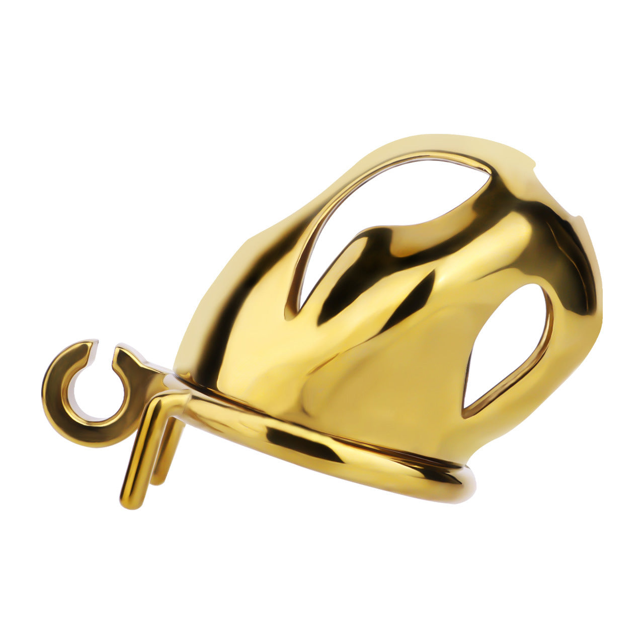 Gold Cobra Peniskäfig mit Schloss