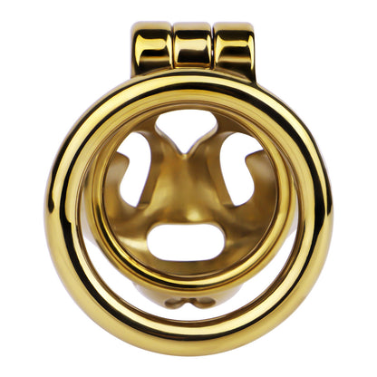 Gold Cobra Peniskäfig mit Schloss