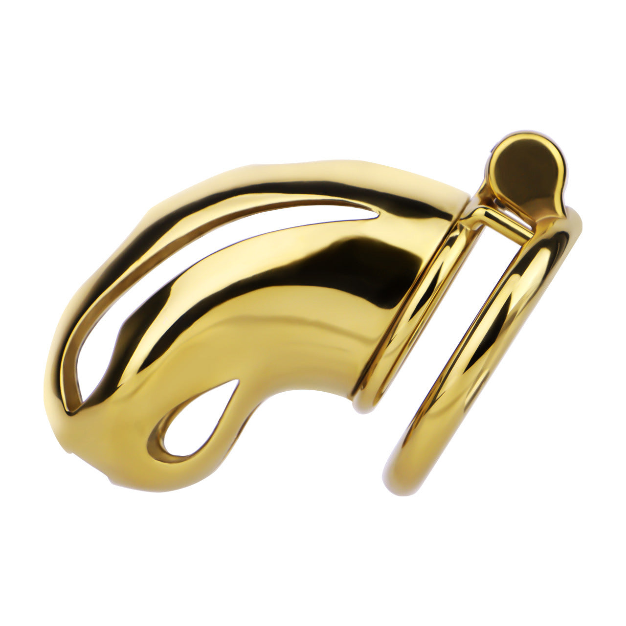 Gold Cobra Peniskäfig mit Schloss