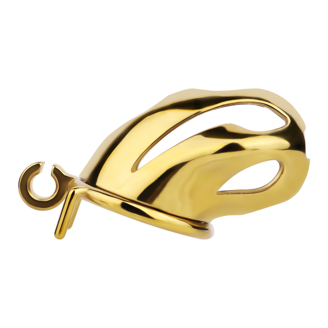 Gold Cobra Peniskäfig mit Schloss
