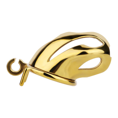 Gold Cobra Peniskäfig mit Schloss