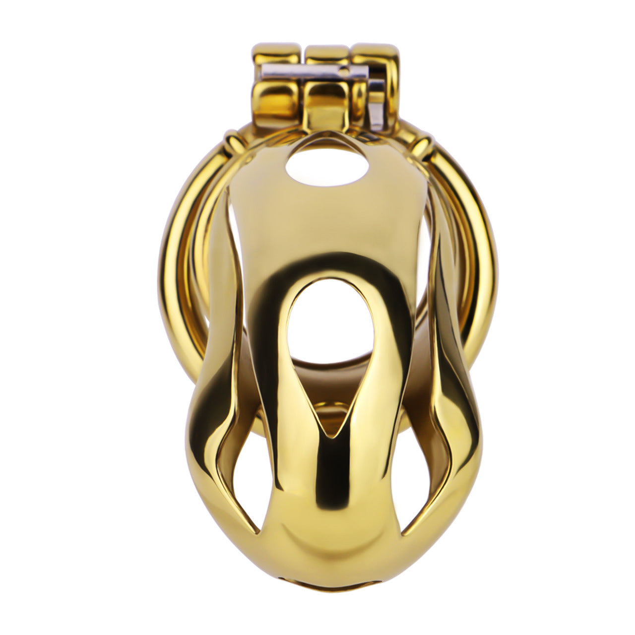 Gold Cobra Peniskäfig mit Schloss