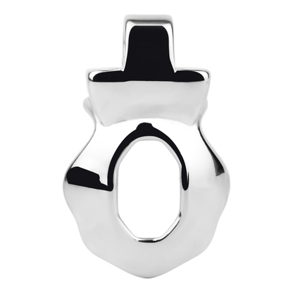 Flat Glans Chastity Lock for Men Male Penis Cock Cage Sex Toy for Gay Sissy Femboys