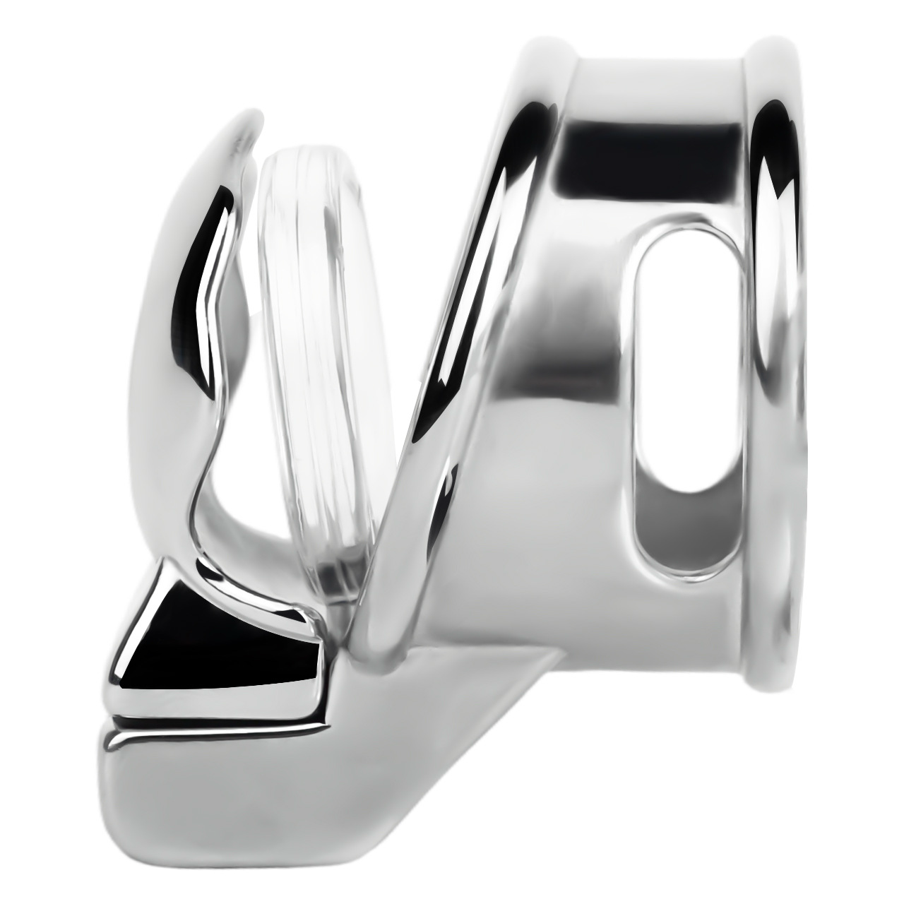 Flat Glans Chastity Lock for Men Male Penis Cock Cage Sex Toy for Gay Sissy Femboys