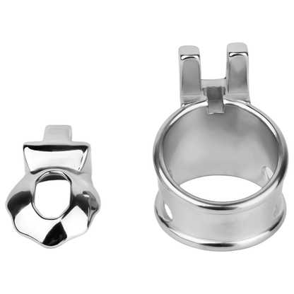 Flat Glans Chastity Lock for Men Male Penis Cock Cage Sex Toy for Gay Sissy Femboys
