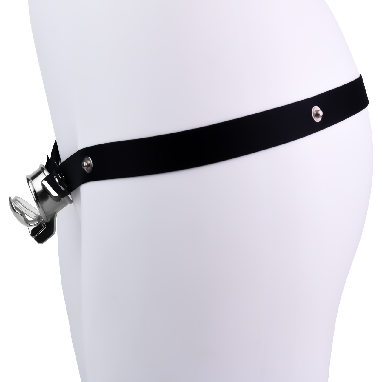 Flat Glans Chastity Lock for Men Male Penis Cock Cage Sex Toy for Gay Sissy Femboys