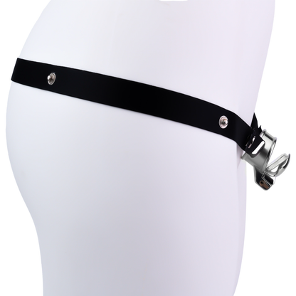 Flat Glans Chastity Lock for Men Male Penis Cock Cage Sex Toy for Gay Sissy Femboys