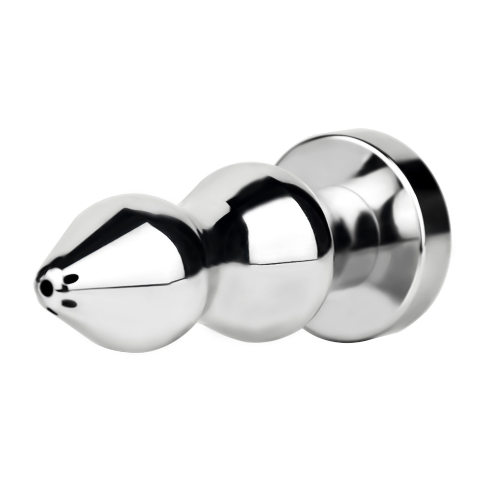 Urethral Inverted Chastity Cage with Detachable Anal Plug Negative Cock Cage for Dual Chastity Play