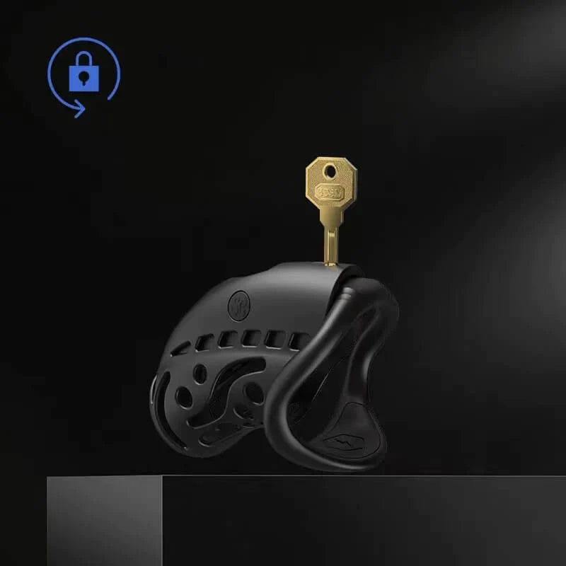 Wireless Remote Electric Shock Chastity Cage Set - KeepMeLocked