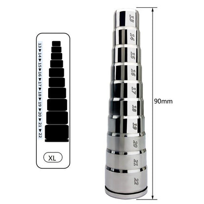 Stainless Steel Penis Urethral Sound Plug | Catheter Dilator | Metal Penis Plug - KeepMeLocked