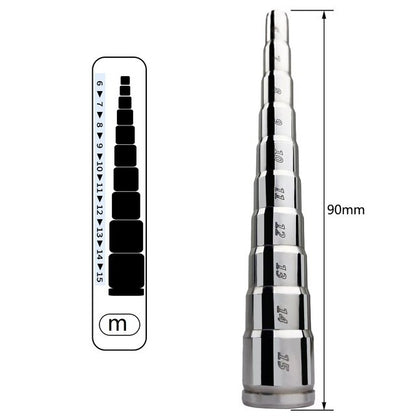 Stainless Steel Penis Urethral Sound Plug | Catheter Dilator | Metal Penis Plug - KeepMeLocked