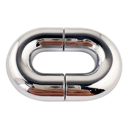 Male Heavy Magnetic Ball Scrotum Stretcher Weight Ring Metal Penis Lock Bondage Cock Ring Delay Ejaculation Man Sex Toy - KeepMeLocked