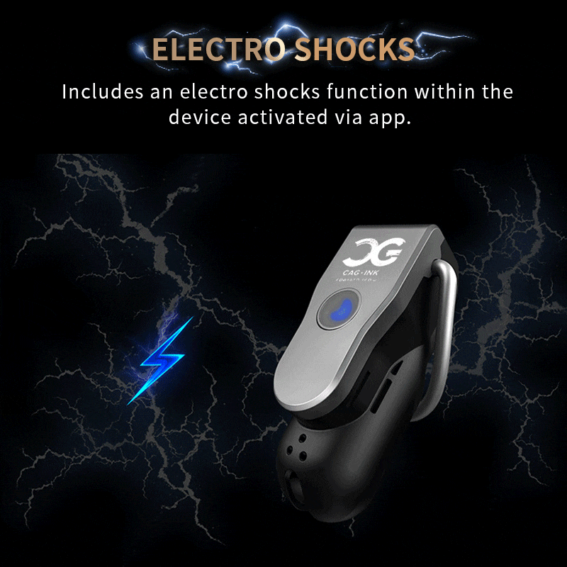 Cellmate Devices Cell mate 2 Electric Shock Male Chastity Cage APP Remote Control ...