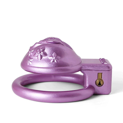 Sissy Resin 3D-Printed Chastity Cage Small Pussy Cock Cage - Pink - PinkChastity