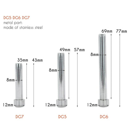 metal urethral catheter tube